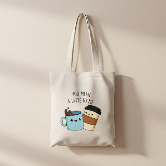 You mean a latte to me bag